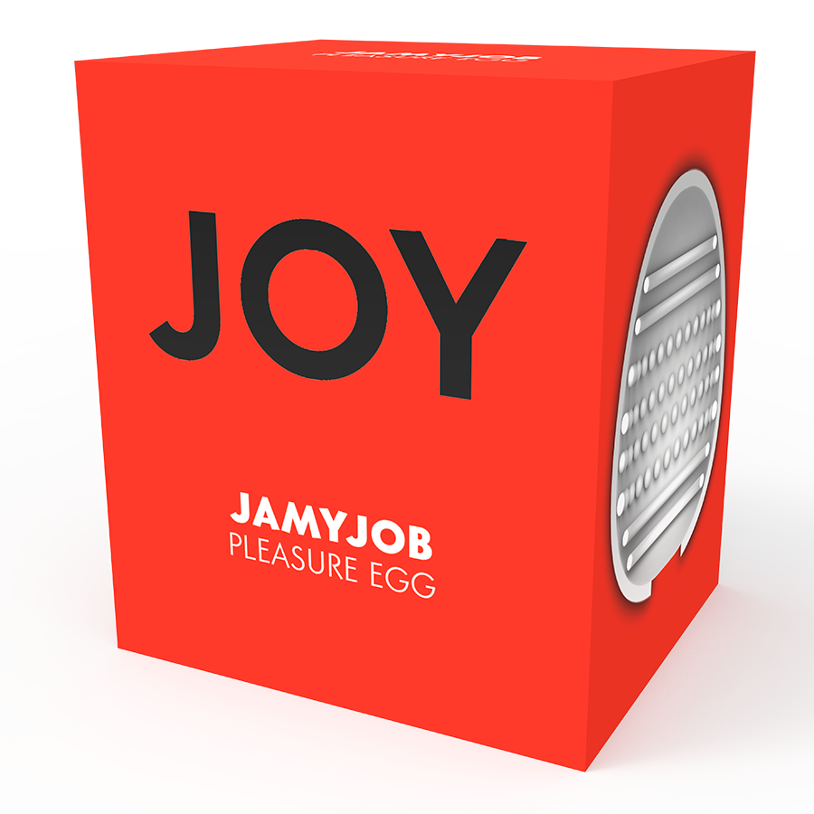 Jamyjob Egg Masturbator Red Version Discrett | Niks.fi verkkokauppa