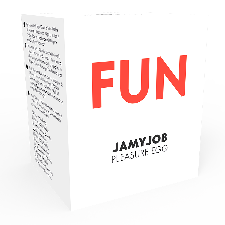 Jamyjob Egg Masturbator Red Edition Discrett | Niks.fi verkkokauppa