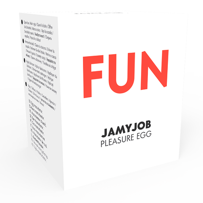 Jamyjob Egg Masturbator Red Edition Discrett | Niks.fi verkkokauppa