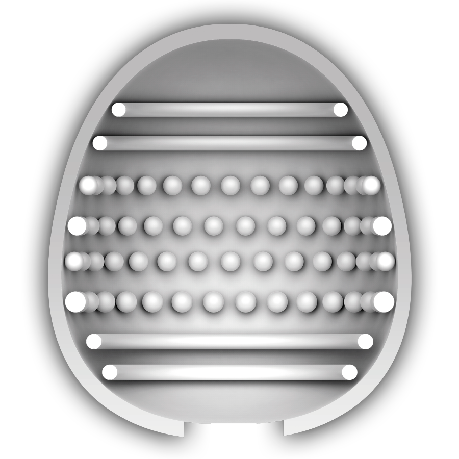 Jamyjob Egg Masturbator Red Edition Discrett | Niks.fi verkkokauppa