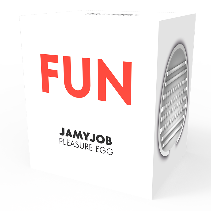 Jamyjob Egg Masturbator Red Edition Discrett | Niks.fi verkkokauppa