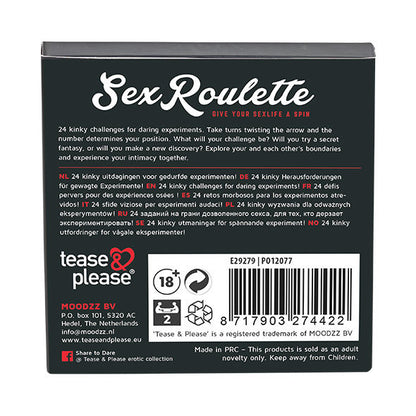 Tease & Please Sex Roulette Kinky | Niks.fi verkkokauppa