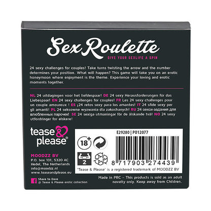 Tease & Please Sex Roulette Love & Marriage | Niks.fi verkkokauppa
