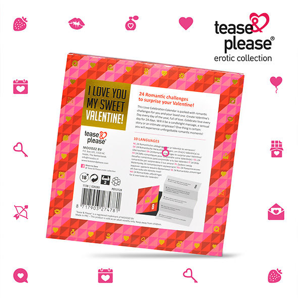 Tease & Please Valentine Advent Calendar | Niks.fi verkkokauppa