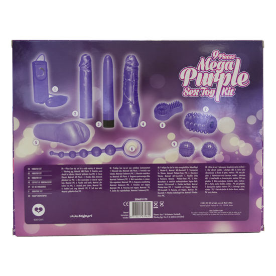 Toyjoy Just For You Mega Purple Sex Toy Kit | Niks.fi verkkokauppa