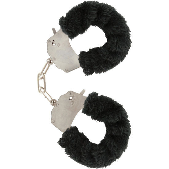Toyjoy Furry Fun Cuffs Bondage Black | Niks.fi verkkokauppa