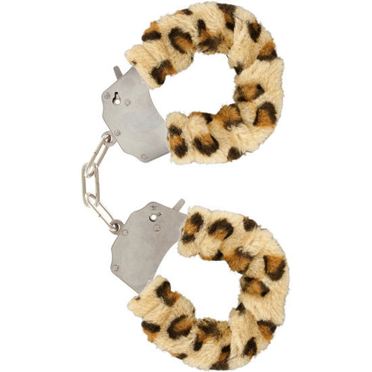 Toyjoy Furry Fun Cuffs Bondage Leopard | Niks.fi verkkokauppa