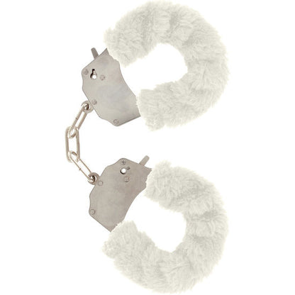 Toyjoy Furry Fun Cuffs Bondage White | Niks.fi verkkokauppa