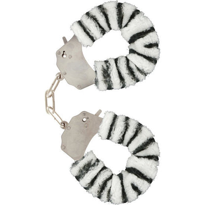 Toyjoy Furry Fun Cuffs Bondage Zebra | Niks.fi verkkokauppa