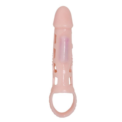 Baile Penis Extender Cover With Vibration And Natural Strap 13.5 Cm | Niks.fi verkkokauppa