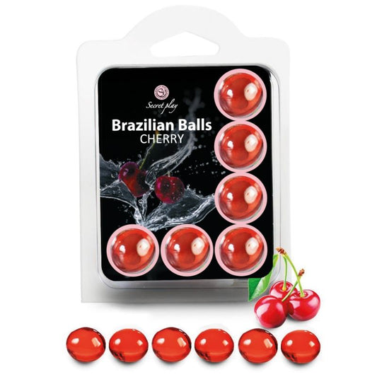 Secretplay Brazilians Balls Cherries | Niks.fi verkkokauppa
