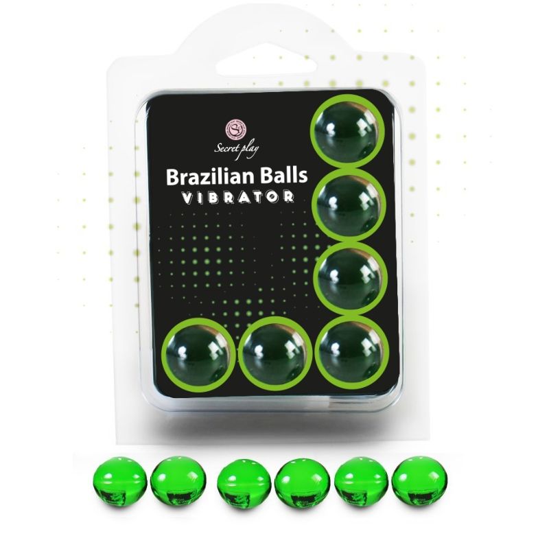 Secretplay Set 6 Brazilian Balls Vibrator | Niks.fi verkkokauppa