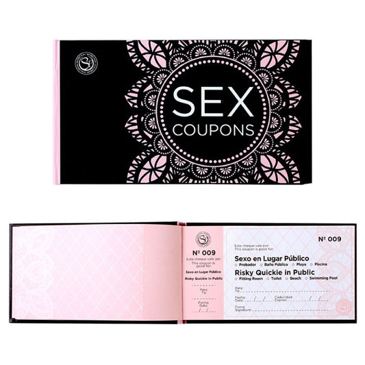 Secretplay Sex Coupons (Es/En) | Niks.fi verkkokauppa