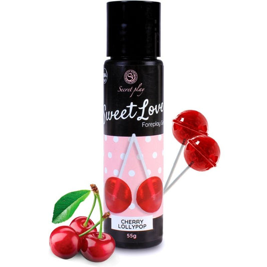 Secretplay Cherry Lollipop Gel Sweet Love 60 Ml | Niks.fi verkkokauppa