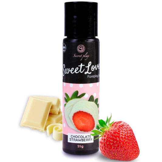 Secretplay Gel Sweet Love Strawberry And White Chocolate 60 Ml | Niks.fi verkkokauppa