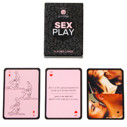 Secretplay Sex Play Playing Cards (Es/En) | Niks.fi verkkokauppa