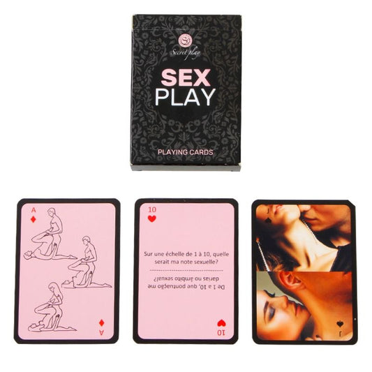 Secretplay Sex Play Playing Cards (Fr/Pt) | Niks.fi verkkokauppa