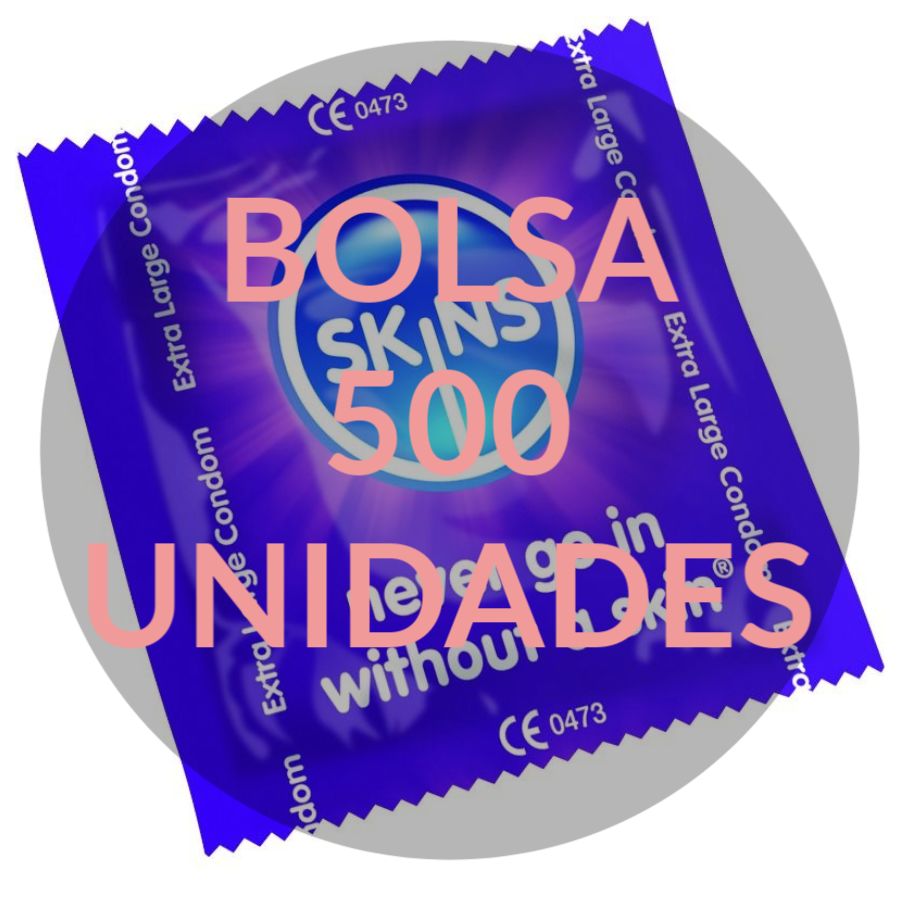 Skins Condom Extra Large Bag 500 | Niks.fi verkkokauppa