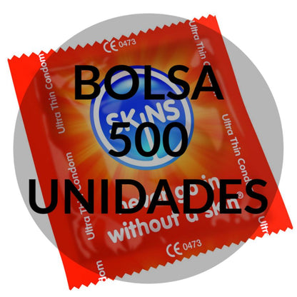 Skins Condom Ultra Thin Bag 500 | Niks.fi verkkokauppa