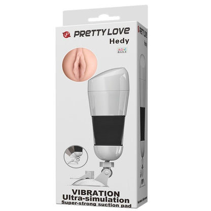 Pretty Love Hedy Vagina Masturbator With Vibration | Niks.fi verkkokauppa