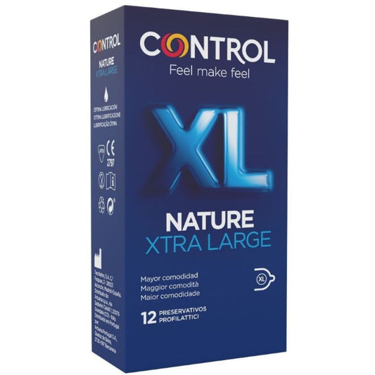 Control Adapta Nature Xl Condoms 12 Units | Niks.fi verkkokauppa