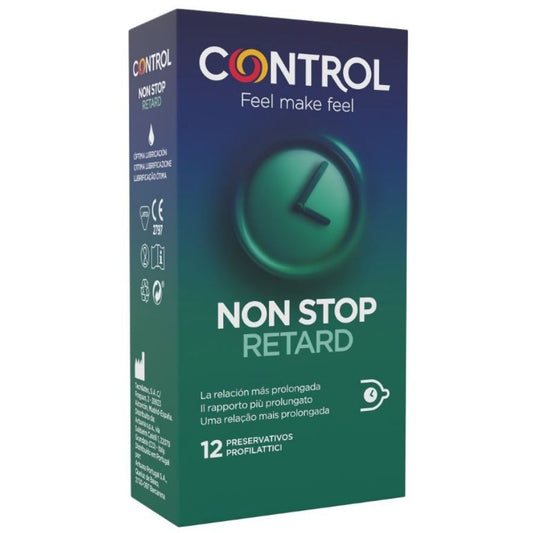 Control Non Stop Retard Condoms 12 Units | Niks.fi verkkokauppa