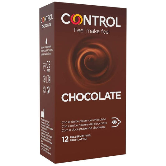 Control Adapta Chocolate Condoms 12 Units | Niks.fi verkkokauppa