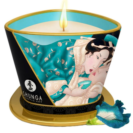 Shunga Island Blossoms Massage Candle 170 Ml | Niks.fi verkkokauppa