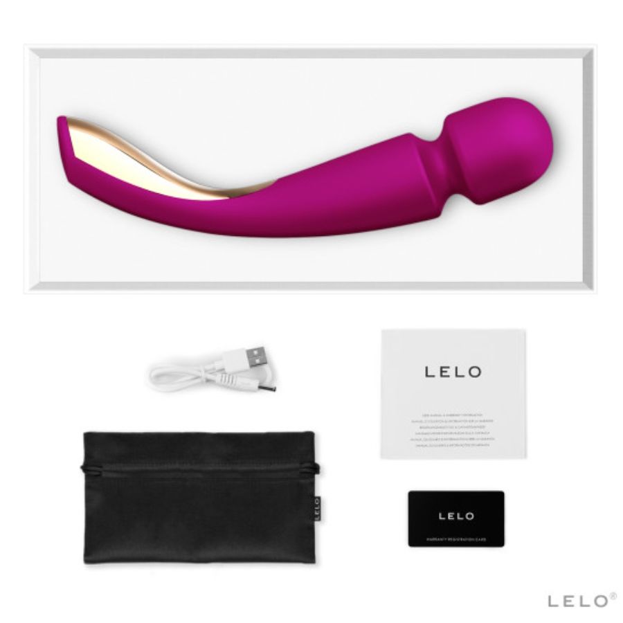 Lelo Smart Wand 2 Bordeaux | Niks.fi verkkokauppa