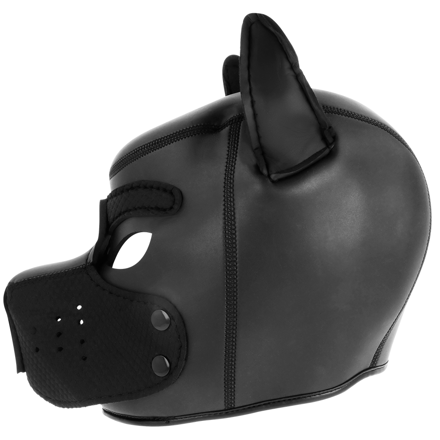 Darkness Neoprene Dog Mask With Removable Muzzle L | Niks.fi verkkokauppa