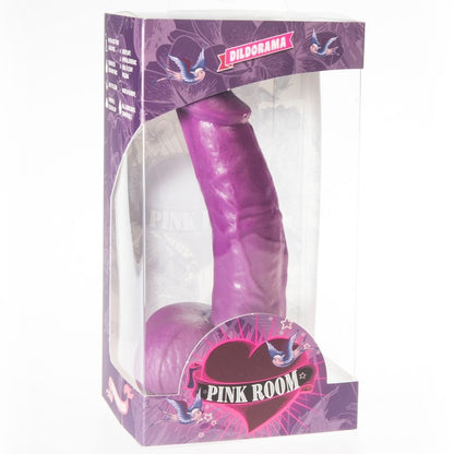 Pink Room Connor Realistic Dildo Purple 16 Cm | Niks.fi verkkokauppa