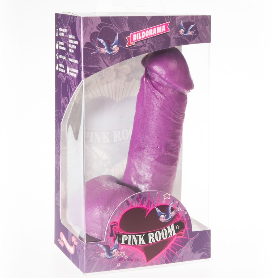 Pink Room Nao Realistic Dildo Purple 16 Cm | Niks.fi verkkokauppa