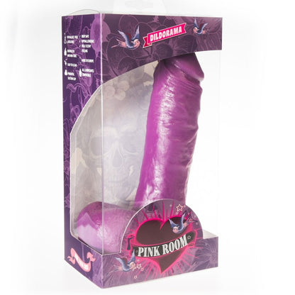 Pink Room Anton Realistic Dildo Purple 21.5 Cm | Niks.fi verkkokauppa