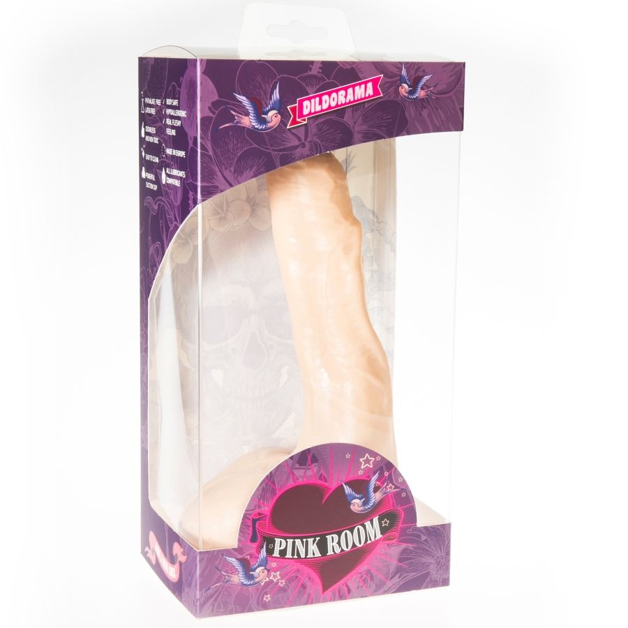 Pink Room Nilo Realistic Dildo Flesh 23 Cm | Niks.fi verkkokauppa