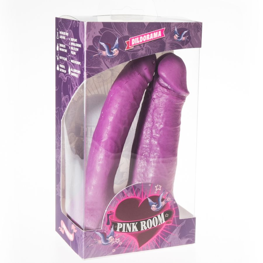 Pink Room Arthus Realistic Dildo Purple 17Cm/15.5Cm | Niks.fi verkkokauppa