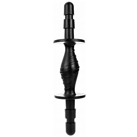 Hung System Double Penetraci N Black | Niks.fi verkkokauppa