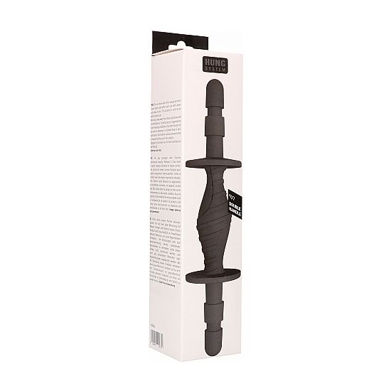 Hung System Double Penetraci N Black | Niks.fi verkkokauppa