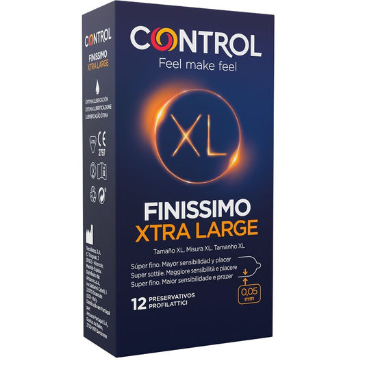 Control Finissimo Xl Condoms 12 Units | Niks.fi verkkokauppa