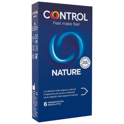 Control Adapta Nature Condoms 6 Units | Niks.fi verkkokauppa