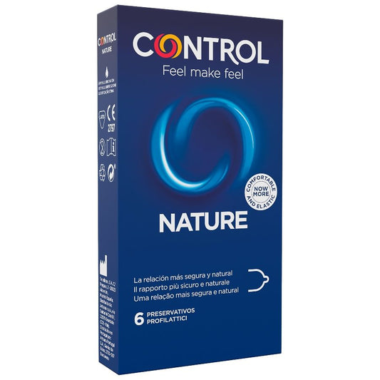Control Adapta Nature Condoms 6 Units | Niks.fi verkkokauppa