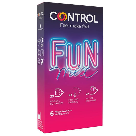 Control Feel Fun Mix 6 Uds | Niks.fi verkkokauppa