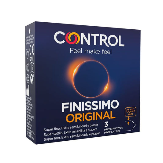Control Finissimo Condoms 3 Units | Niks.fi verkkokauppa