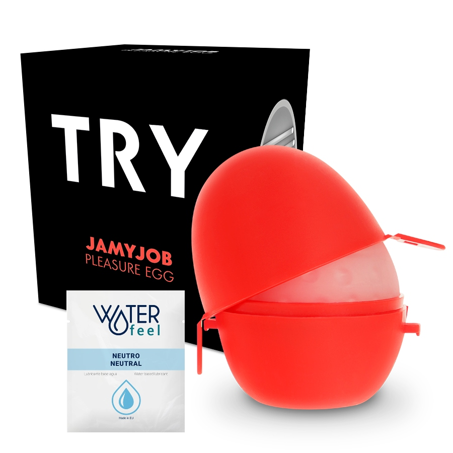 Jamyjob Egg Masturbator Black Version Discrett | Niks.fi verkkokauppa