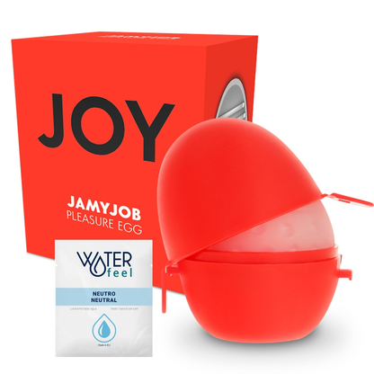 Jamyjob Egg Masturbator Red Version Discrett | Niks.fi verkkokauppa