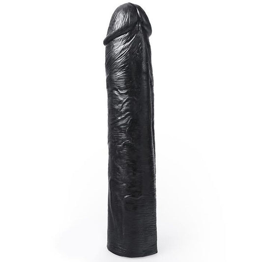Hung System Realistic Dildo Black Color Benny 25.5 Cm | Niks.fi verkkokauppa