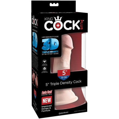 King Cock Triple Density Dildo 13 Cm | Niks.fi verkkokauppa