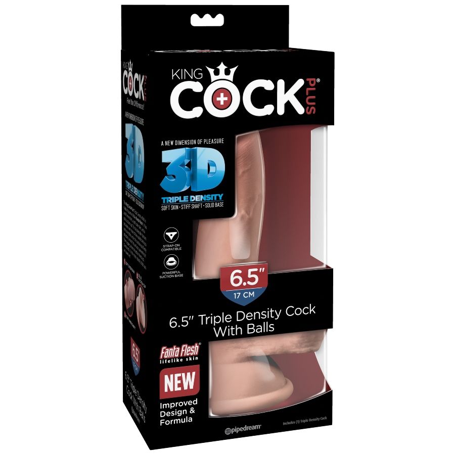 King Cock Triple Density Dildo 14 Cm | Niks.fi verkkokauppa