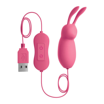Omg Cute Rabbit Powerful Pink Vibrator Usb | Niks.fi verkkokauppa