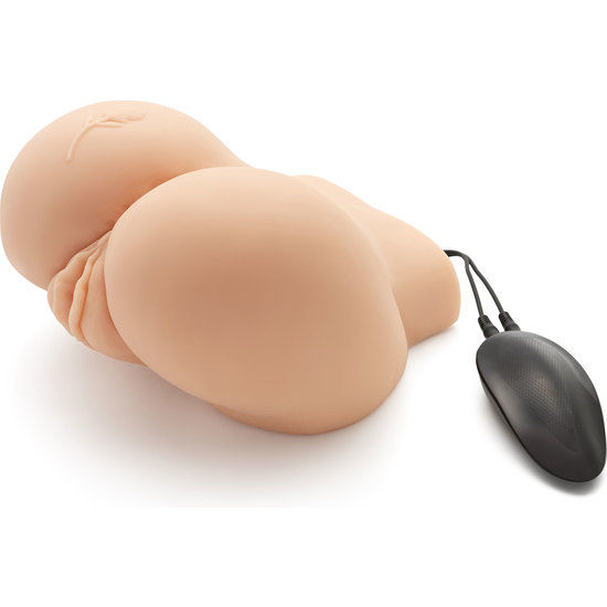 Act Big Ass Realistic Masturbator With Vibrator | Niks.fi verkkokauppa