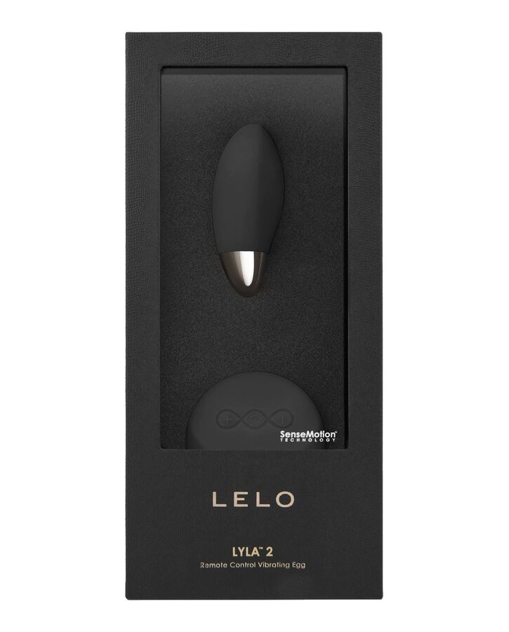 Lelo Lyla 2 Insignia Design Edition Black Massager Egg | Niks.fi verkkokauppa